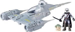 Get Ready to Soar with the STAR WARS Mission Fleet Mando's N-1 Starfighter Action Figure Set!