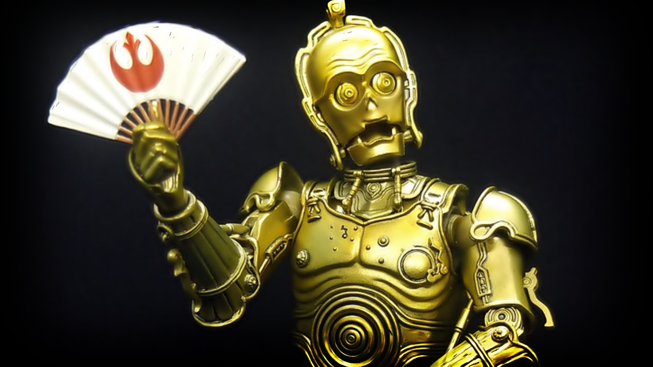 C-3PO Action Figure: A Golden Symphony of Droids